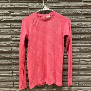 SAUCONY Dash Running Performance Fitted Activewear Shirt Womens Size XS Red